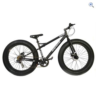 Coyote Fatman Fat Bike (Black) - Colour: Black